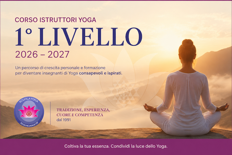 Corso Insegnanti Yoga 1° Livello 2026–2027