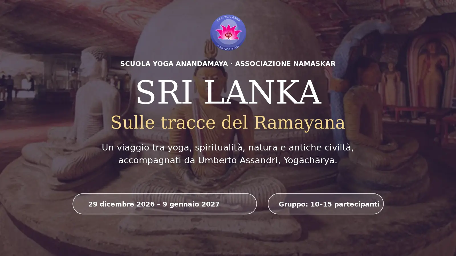 Sri Lanka – Sulle tracce del Ramayana, dal 29 dicembre 2026 al 9 gennaio 2027
